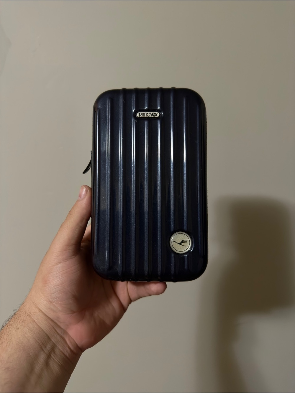 Rimowa Navy Hard-Shell Travel Pouch